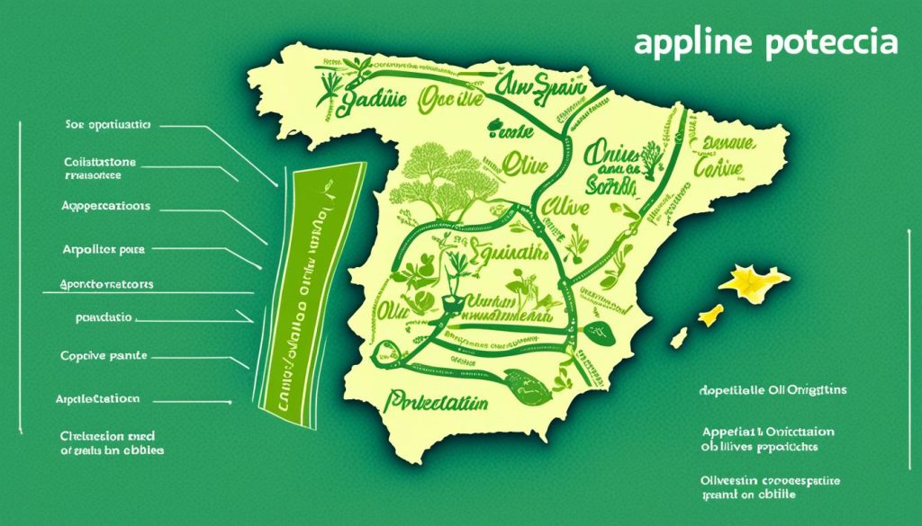 Appellations d'origine huile d'olive espagnole