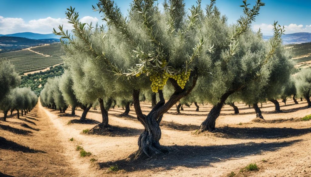 Production d'olives en Grèce