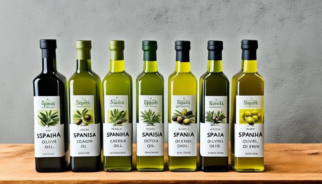 variétés huile d'olive espagne